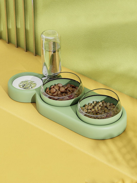 Pets Automatic Feeder And Water Bowls